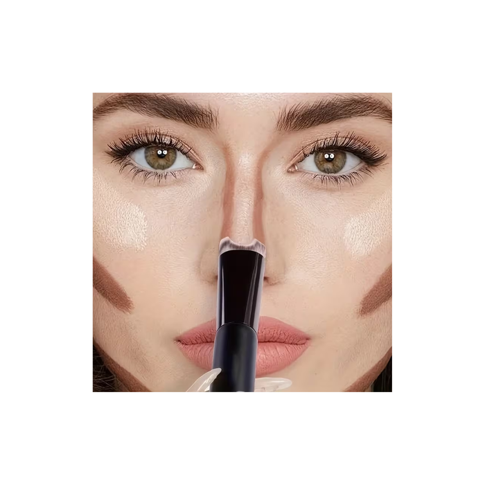 U-Shaped Dual-End Nose Contouring Makeup Brush