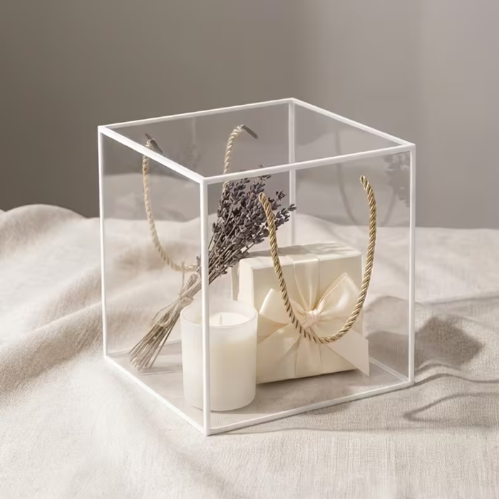 Transparent PVC Gift Boxes – 2PCS