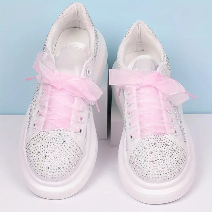 Silk Satin Ribbon Shoelaces