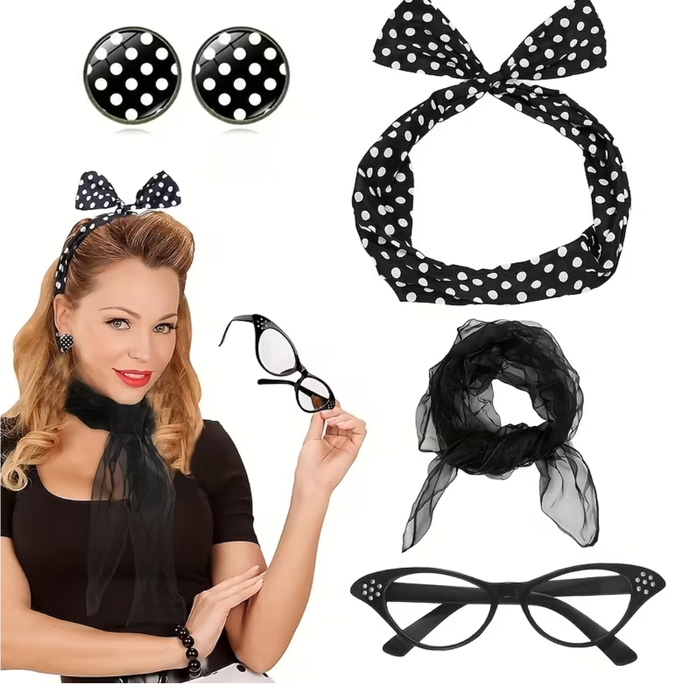 50s Accessories Set – 4PCS