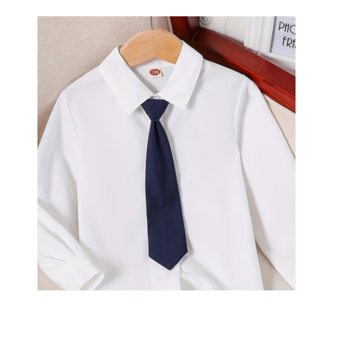 Kids’ Elastic Black Performance Tie