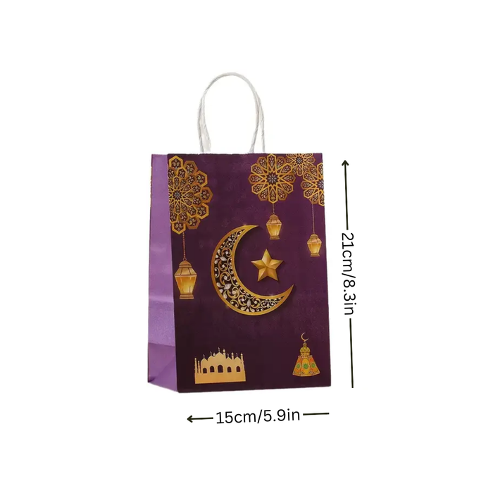 Moonlit Ramadan Gift Bags – 4pcs Set