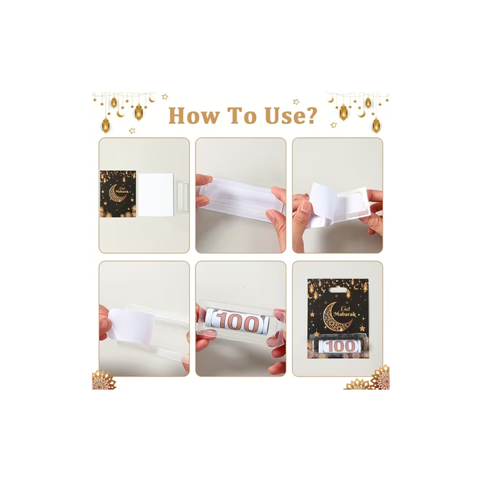 Eid Mubarak Money Holders Set (5PCS)