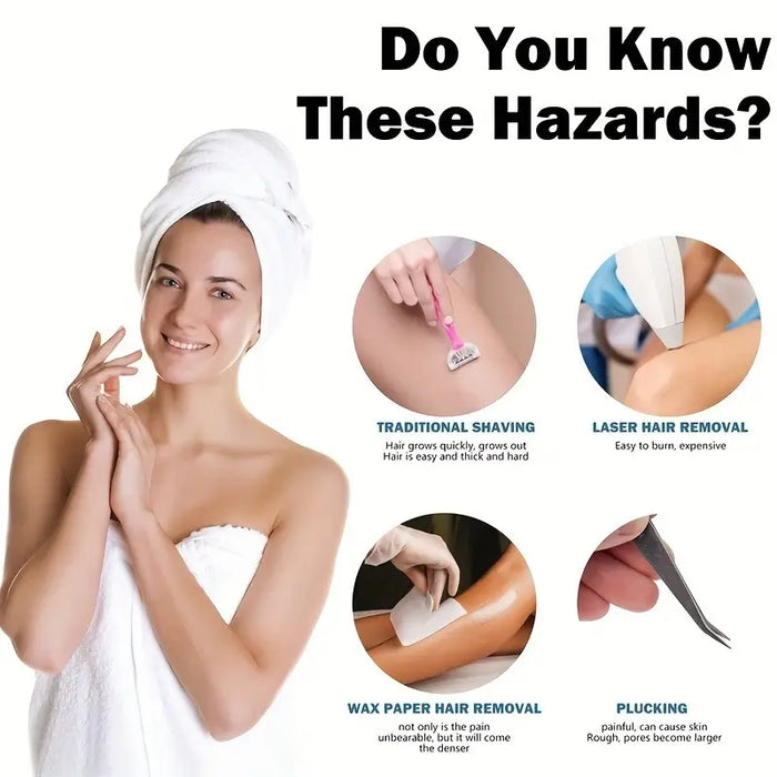 Waterproof Nano Hair Scrub Exfoliator