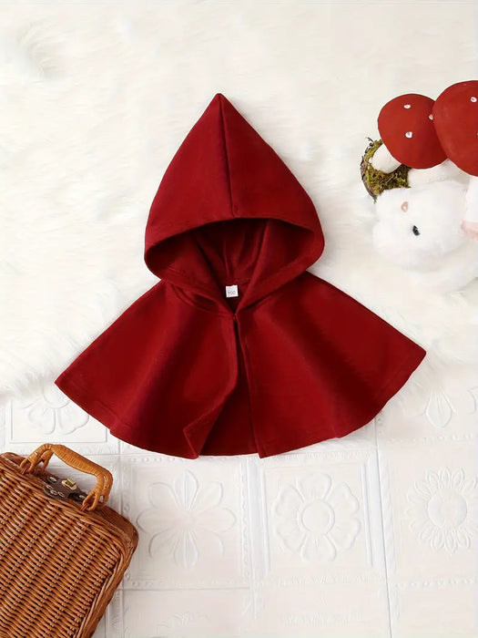 Scarlet Autumn & Winter Cloak for Girls