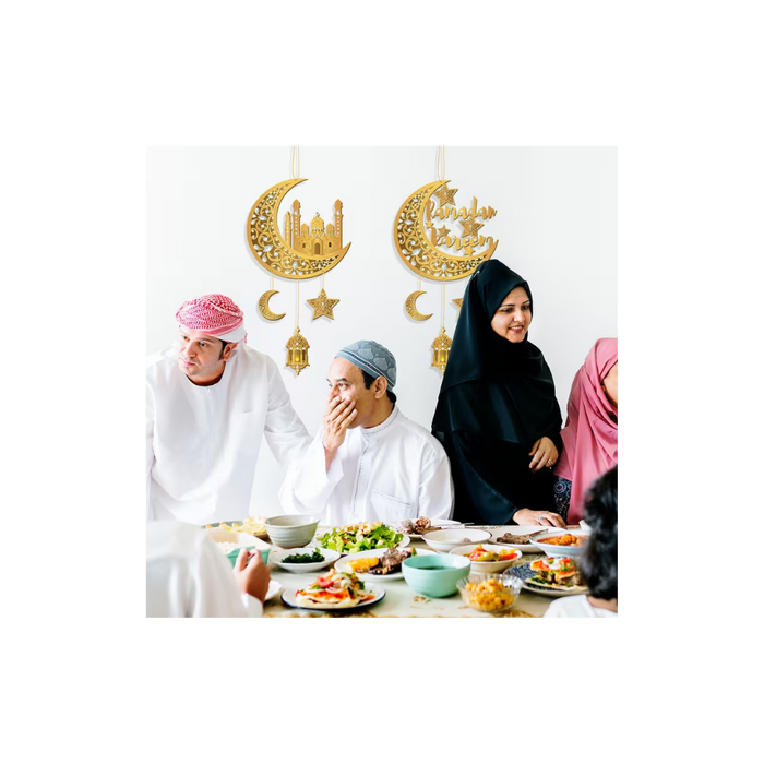 Ramadan Kareem 2D Door Banner & Wall Decor Set