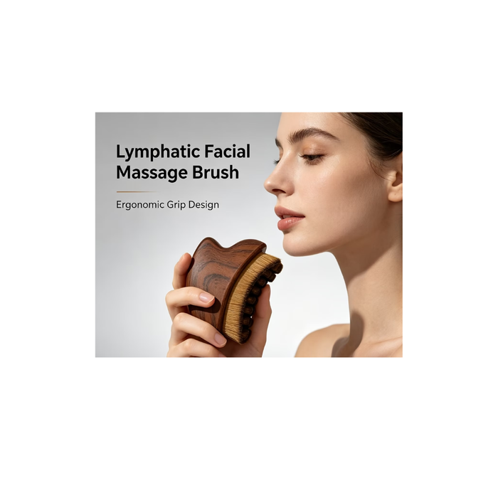 Multifunctional Lymphatic Contour Facial Brush for Face  & Jaw Shaping
