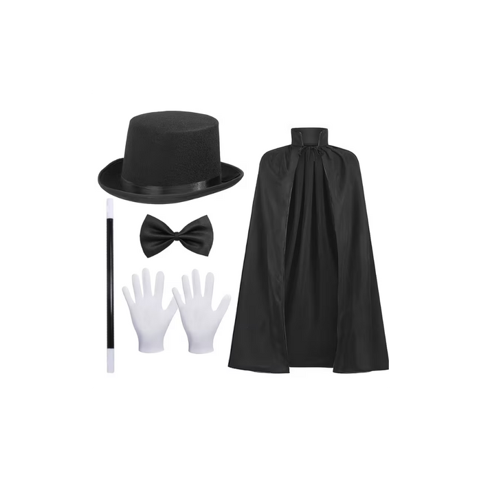 Magician Costume Accessories Set (5PCS)