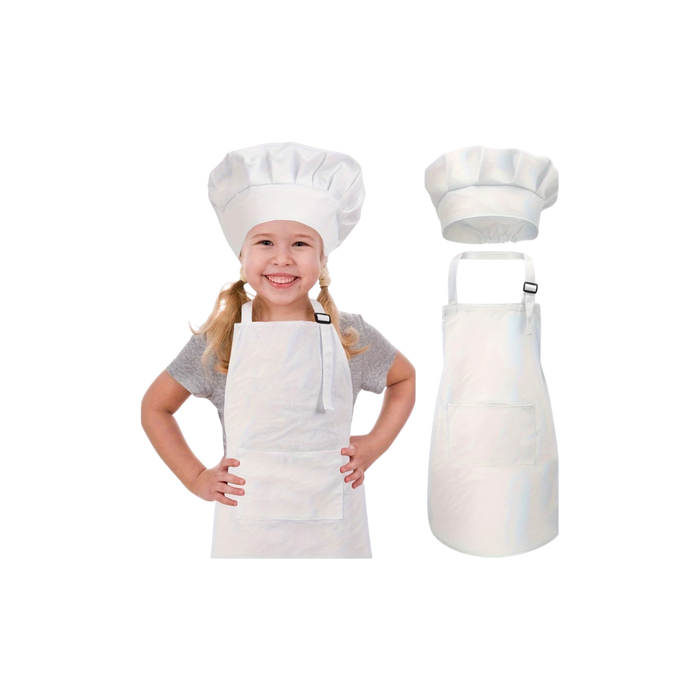 Kids Apron &Chef Hat Set
