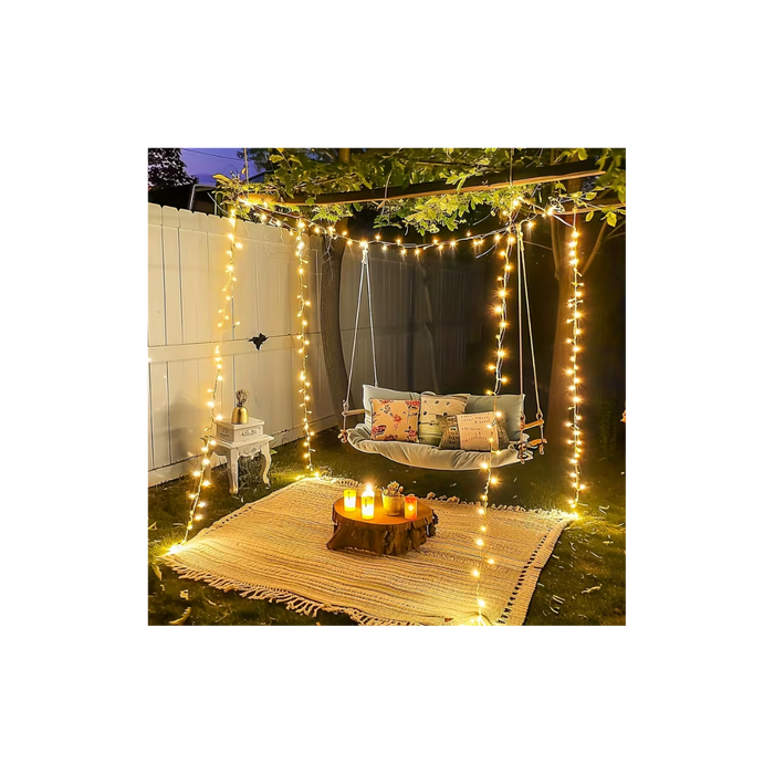 USB LED String Lights – Warm Glow 6M
