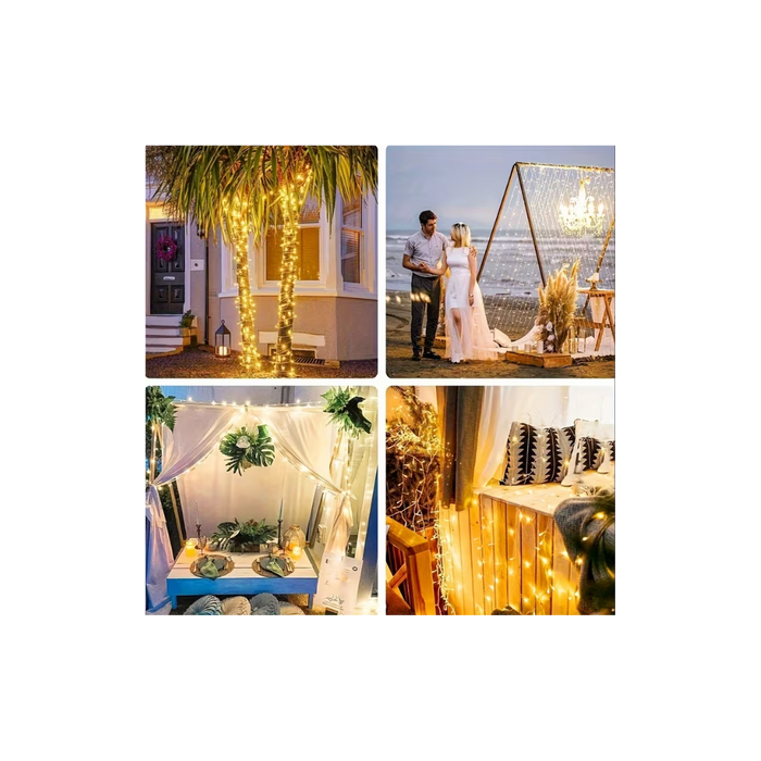 USB LED String Lights – Warm Glow 6M