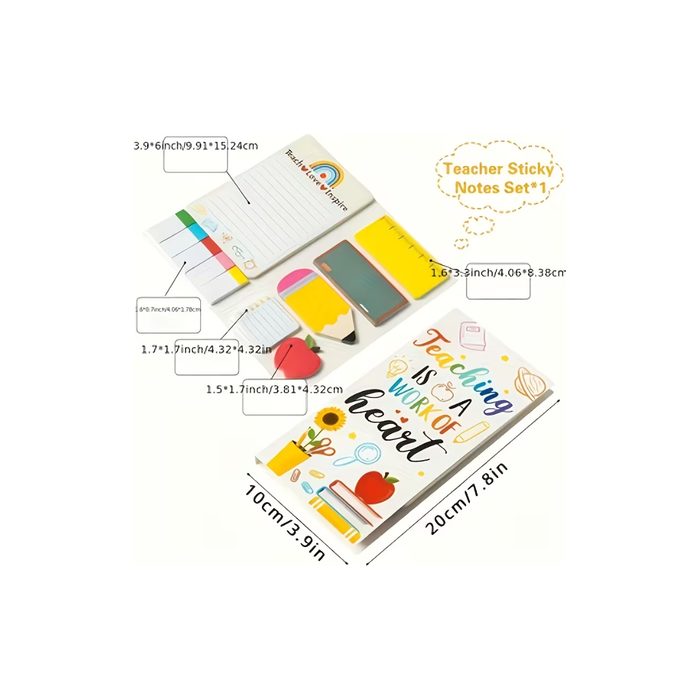 Teacher Appreciation Sticky Note Set