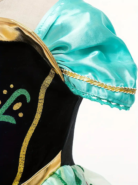 Enchanted Emerald Princess Costume Set