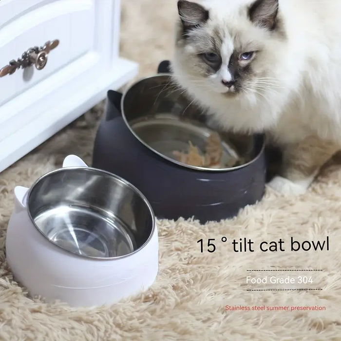 Elevated Cat Feeder Bowl