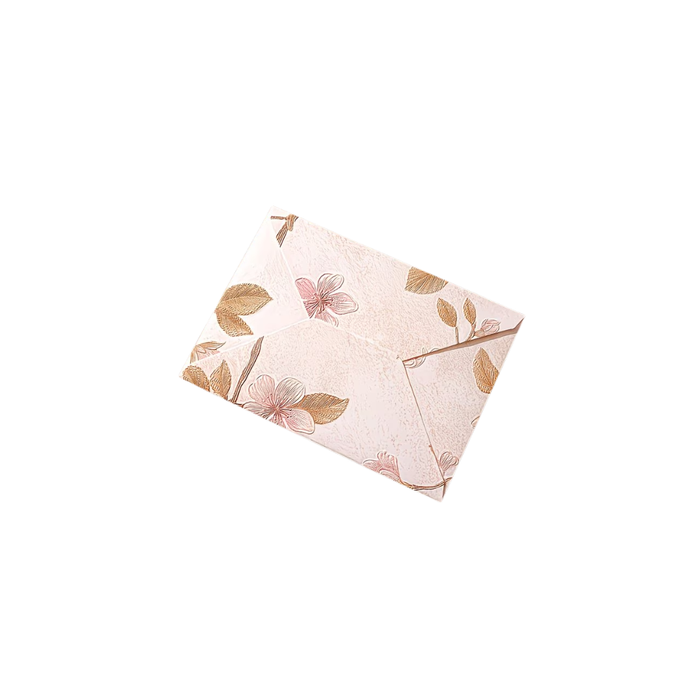Elegant Floral Brocade Envelopes