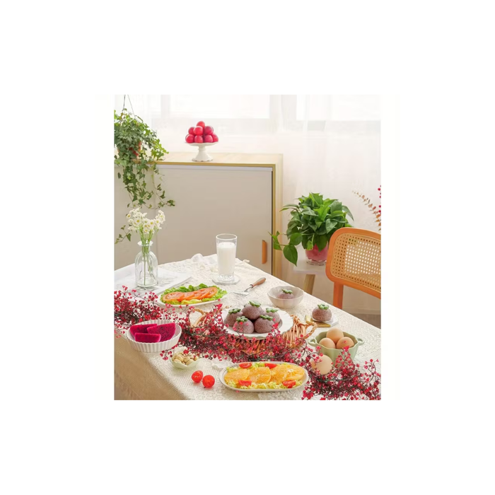 2pcs Artificial Hanging Plants – Fern &amp; Ivy Greenery Garland