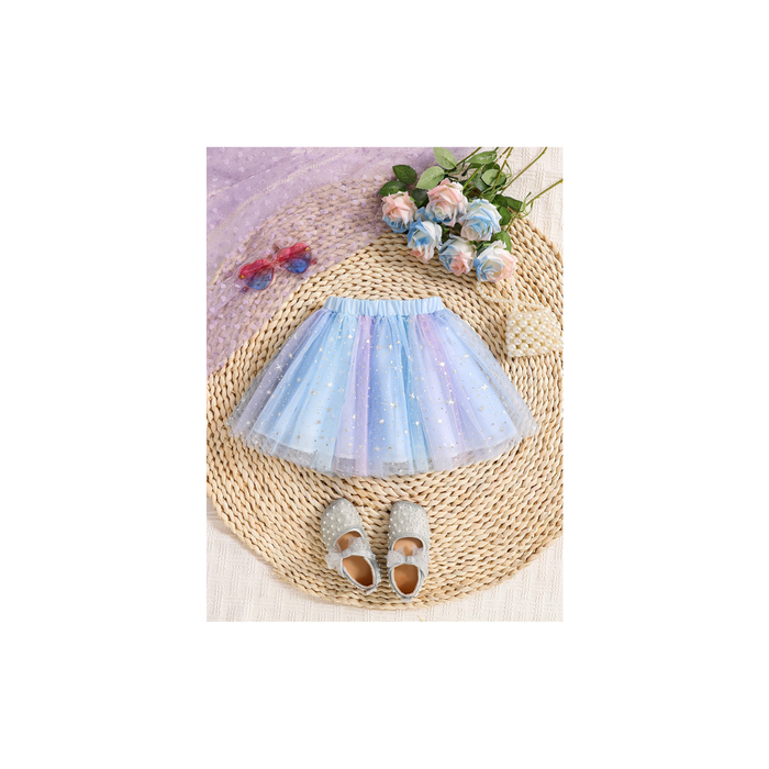 Girls Unicorn Tutu Skirt – Pastel Colors