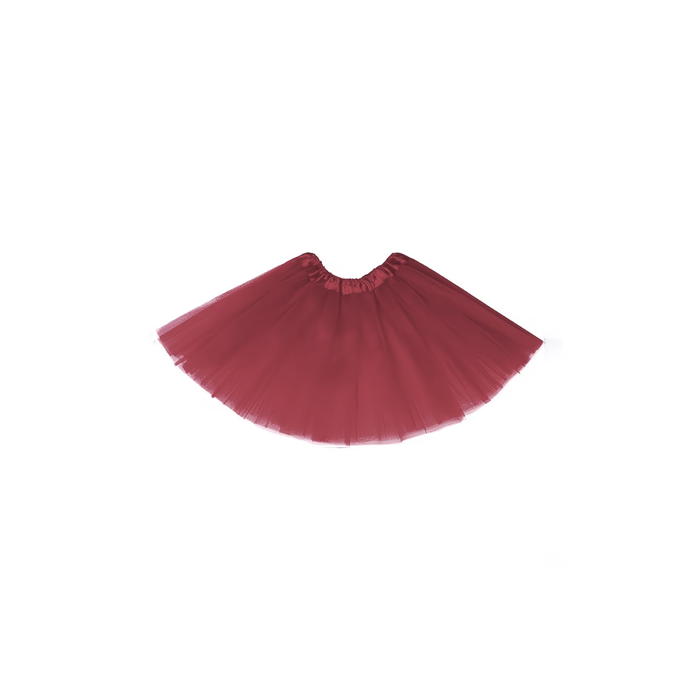 Burgundy Tutu Skirt for Teens & Adults
