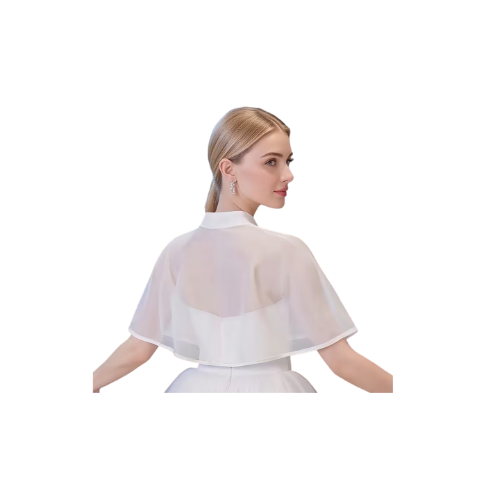 Elegant Bridal Shawl Cape for Women