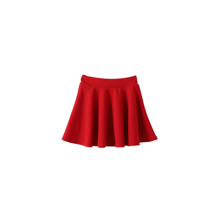 Girls’ Red classic skirt