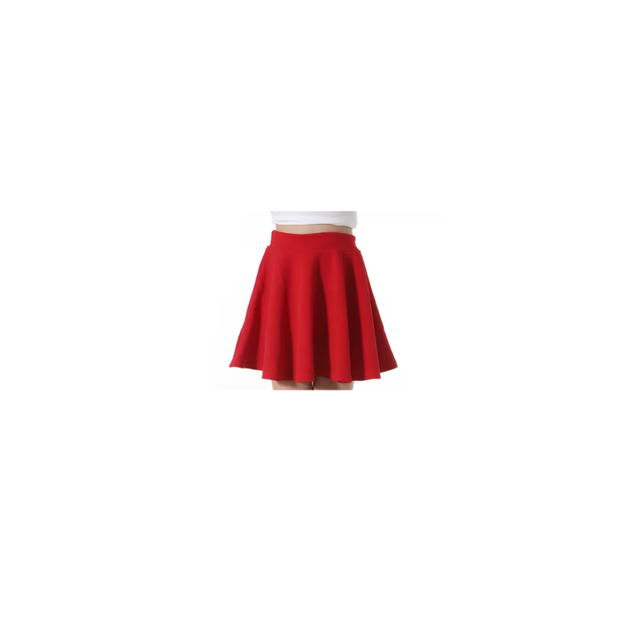 Girls’ Red classic skirt