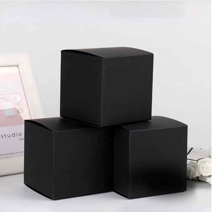 Kraft Black Gift Boxes (20pcs)
