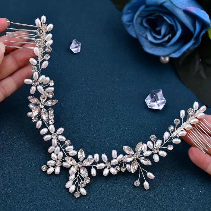 Rhinestone Silvery Bridal Headband