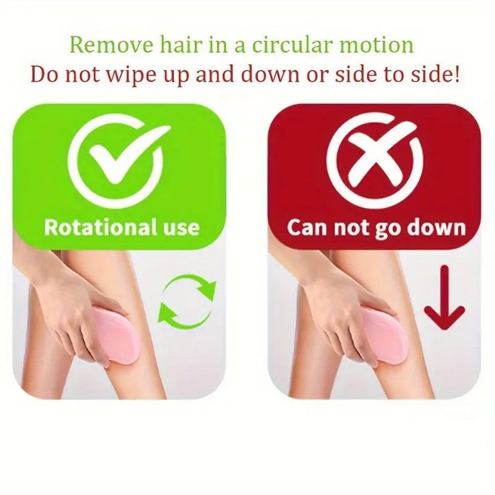 Waterproof Nano Hair Scrub Exfoliator