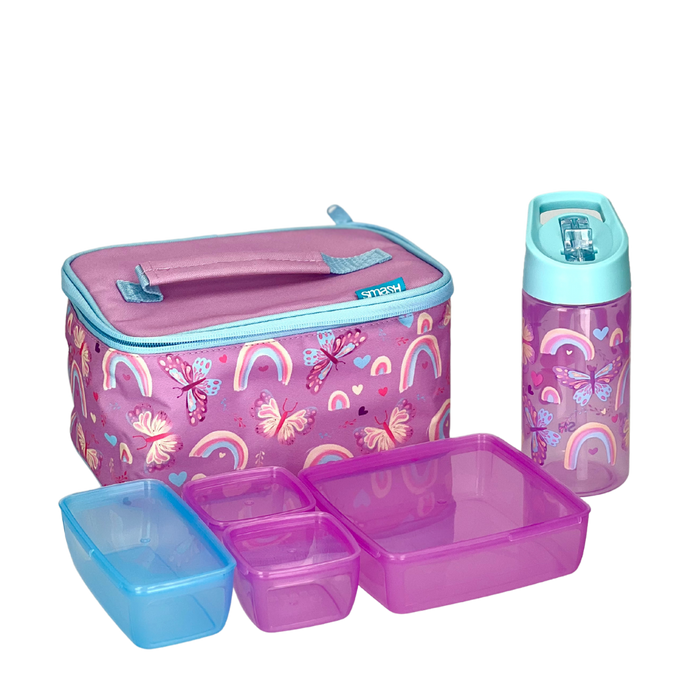 6 Piece Lunch Pack Butterfly