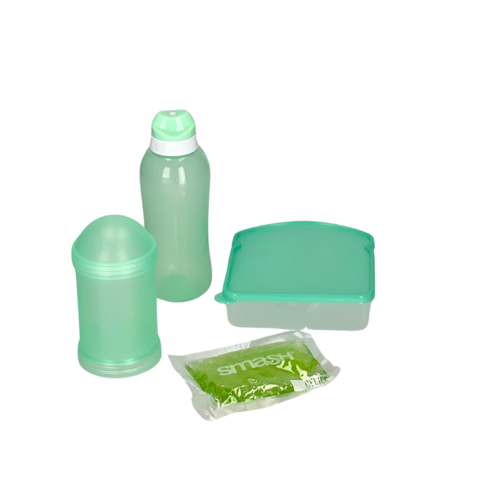 Lunch Bag 5 Pcs Set - Mint