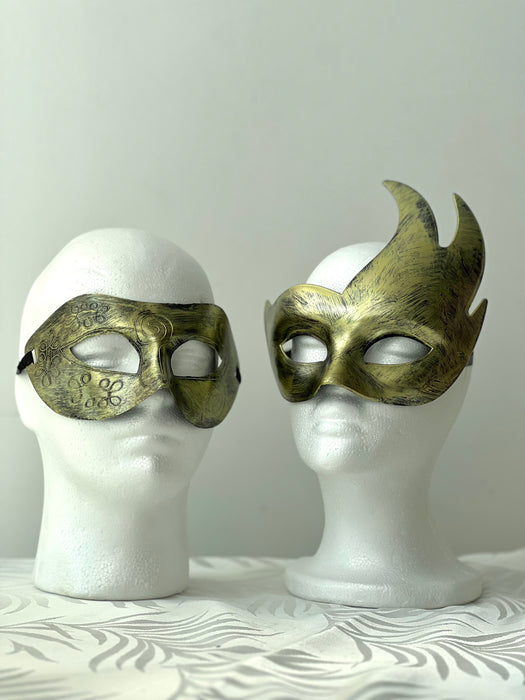 Masquerade Ball Couple Masks Set of 2