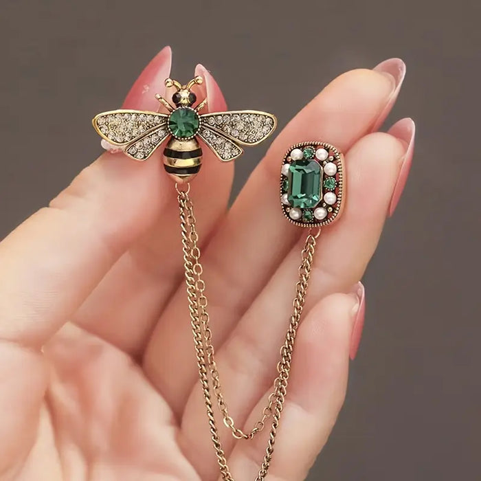 Queen Bee Chain Brooch