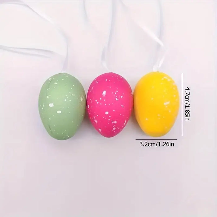 Colorful Speckled Easter Egg 6pcs Set