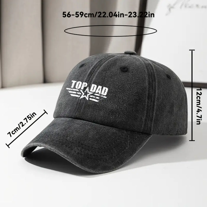 Top Dad Vintage Baseball Cap