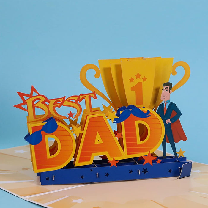 Super Dad 3D Pop-Up Card