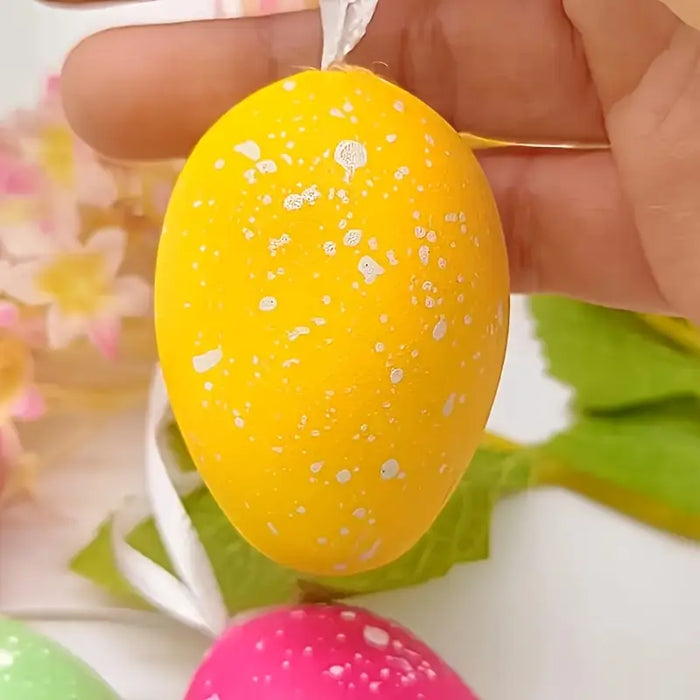 Colorful Speckled Easter Egg 6pcs Set