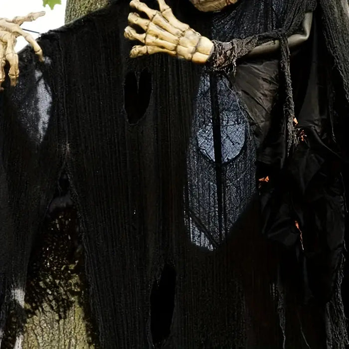 Hanging Black Spider Web Halloween Decoration