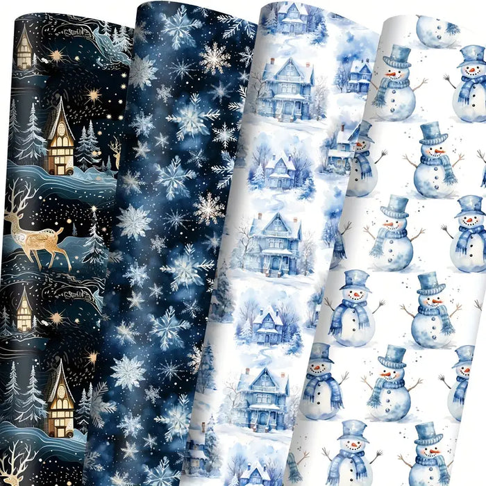 Christmas Gifts Wrapping Paper 2pcs