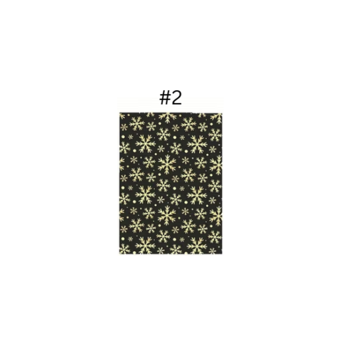 Black & Gold Christmas Wrapping Paper 1pcs