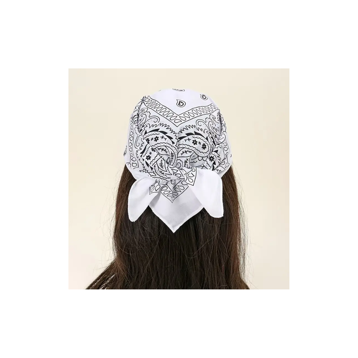 USA Patriotic Paisley Scarf – Multi-Use