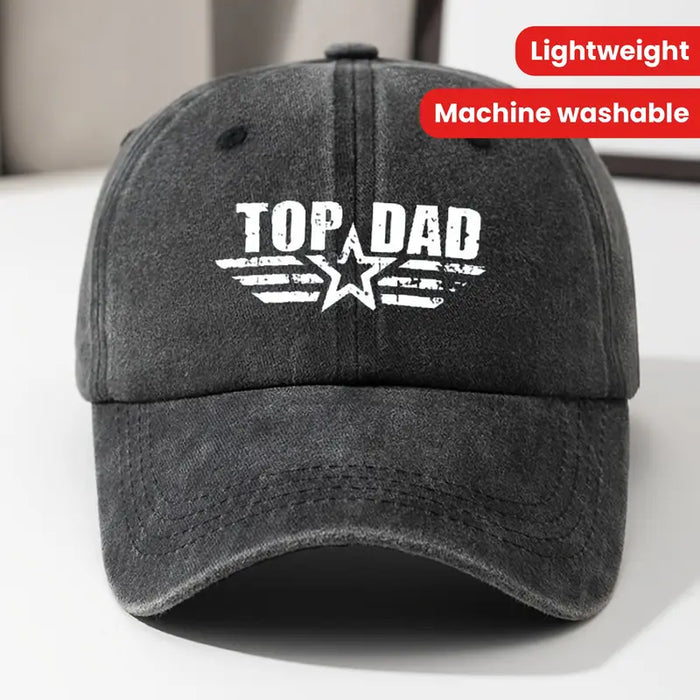 Top Dad Vintage Baseball Cap