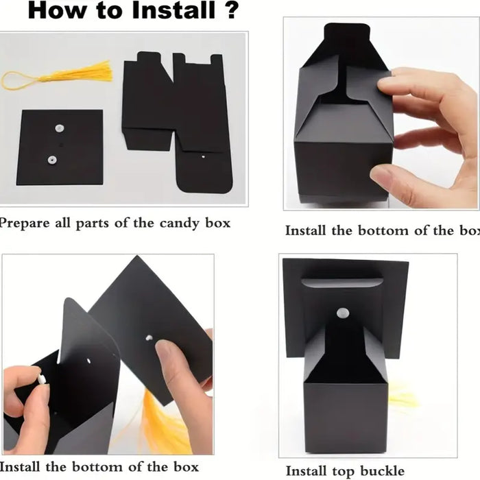Graduation Gift Candy Boxes – Set of 10