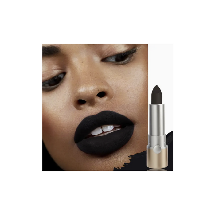 Matte Black Lipstick-Halloween