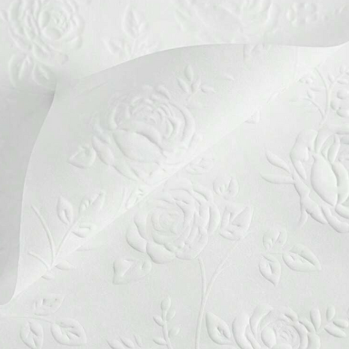 Rose Embossed Wrapping Paper