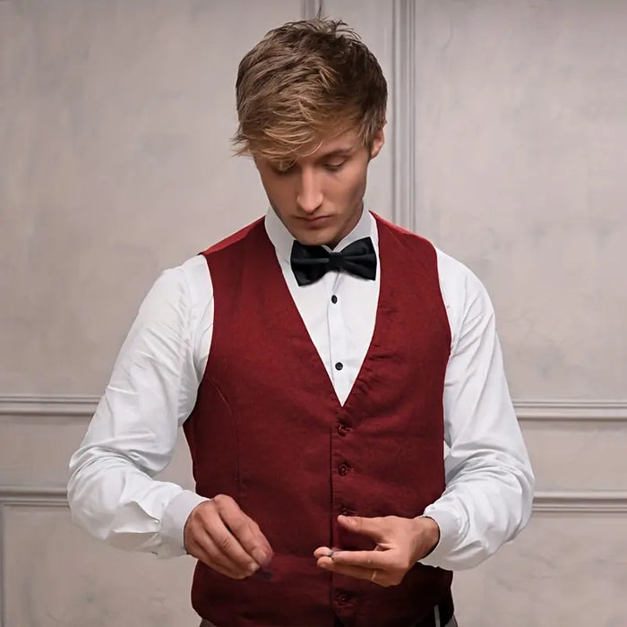 Classic Black Bow Tie for Boys
