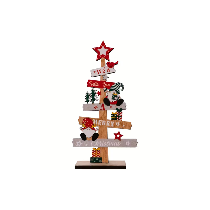 Wooden Holiday Ornament  -Christmas