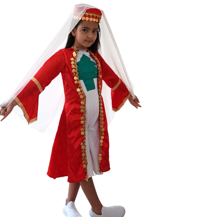 Girls’ Traditional Lebanese Folklore Dress