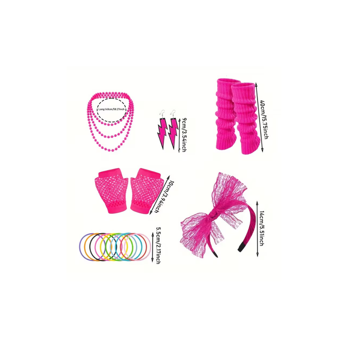 80's Neon Vibes Party Kit