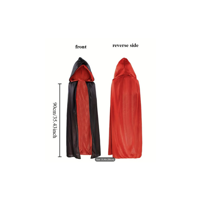 Double-Layer Cape Halloween Costume-90cm