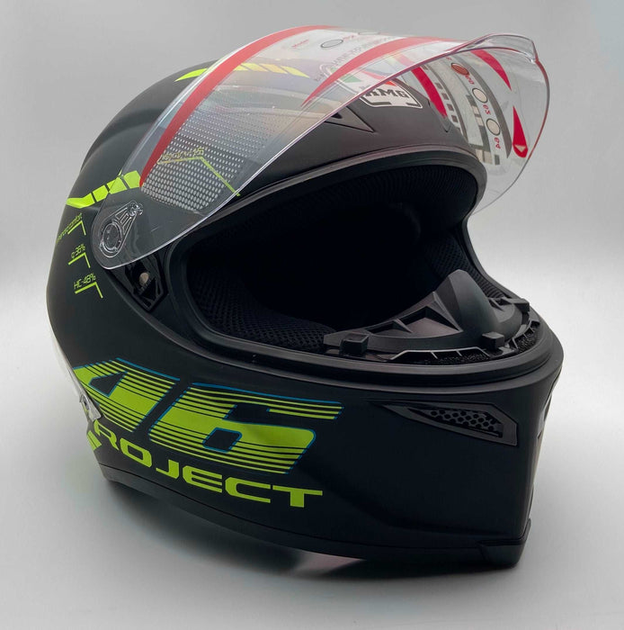 KMG 46 Project  Full Face Motorsport Helmet